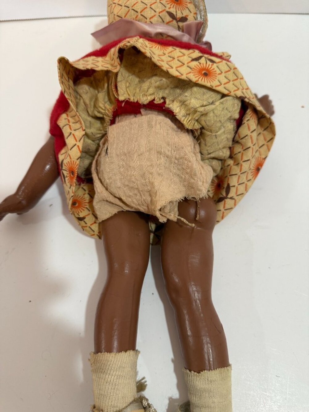 Antique Vintage African American Patsy?Patsyette?Patsy Jean? Composition DOLL - Picture 10 of 16